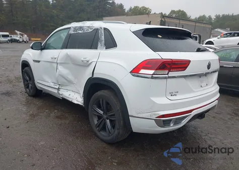 2021 Volkswagen Atlas Cross Sport 3.6L V6 Se W/Technology R-Line из США, поврежденный, VIN 1V2RE2CA0MC208388